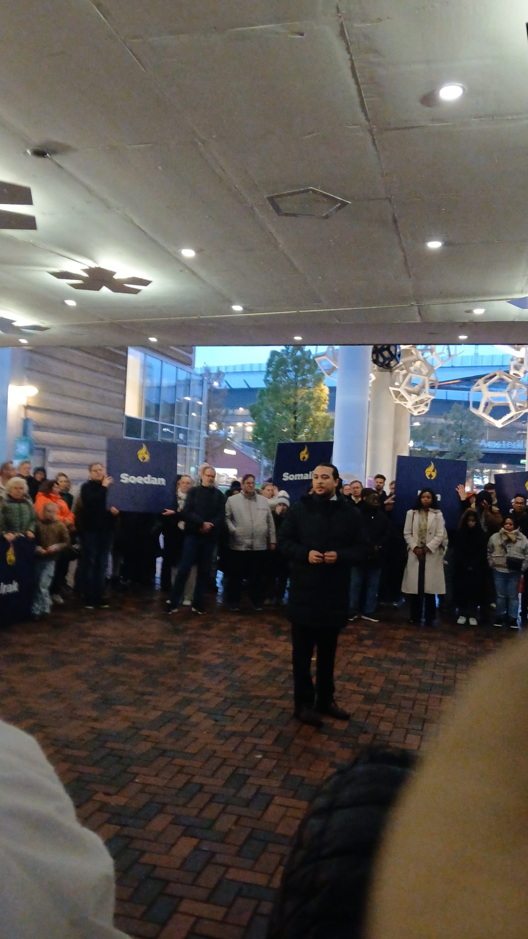 Toespraak tijdens de Walk of Hope